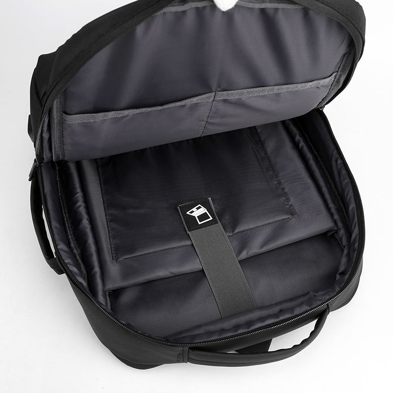 Sac à dos extensible pour ordinateur portable d'affaires oxford usb imperméable à l'eau