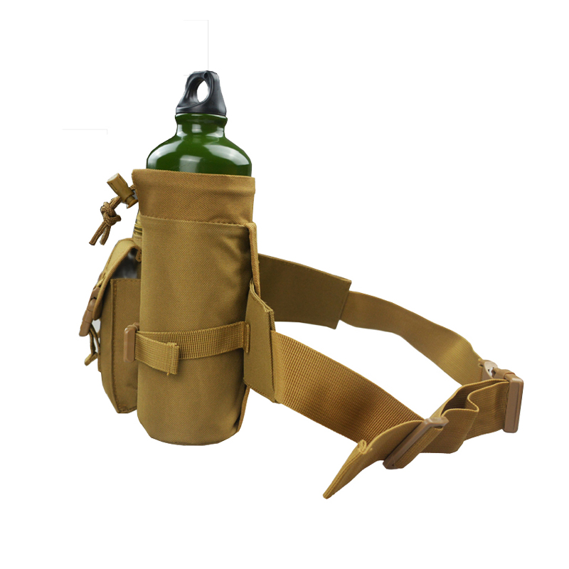 Sac banane à bandoulière militaire avec porte-bouteille d'eau