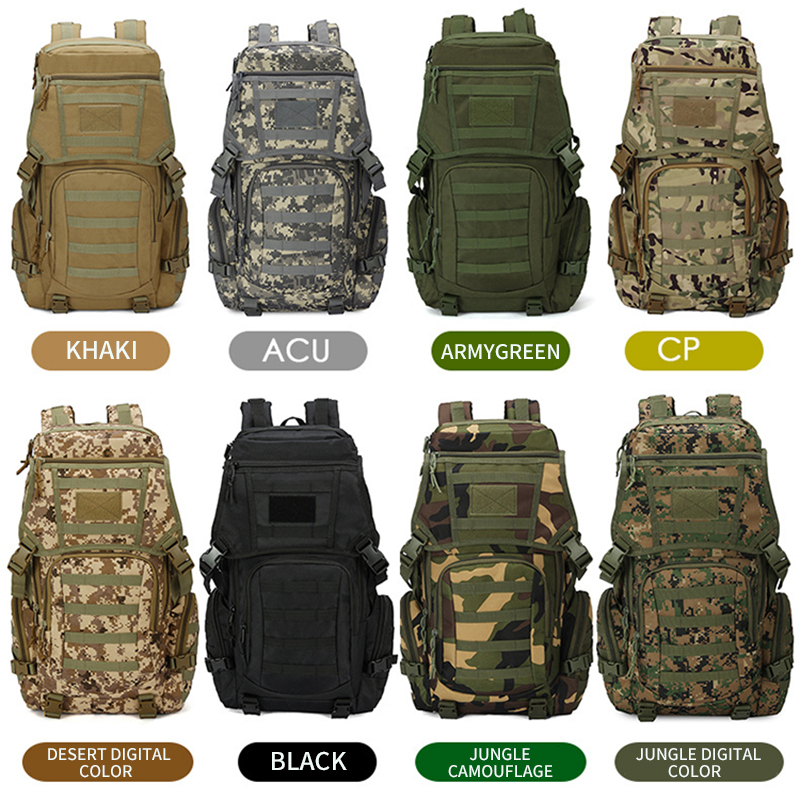 Sac à dos tactique militaire molle armée camping montagne 50L