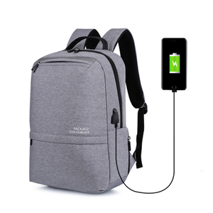 sac à dos oxford pour ordinateur portable personnalisé étanche anti-vol usb