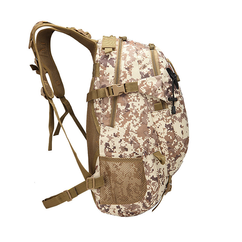 Sac à dos de sac de camouflage tactique durable pour appareil photo numérique du désert