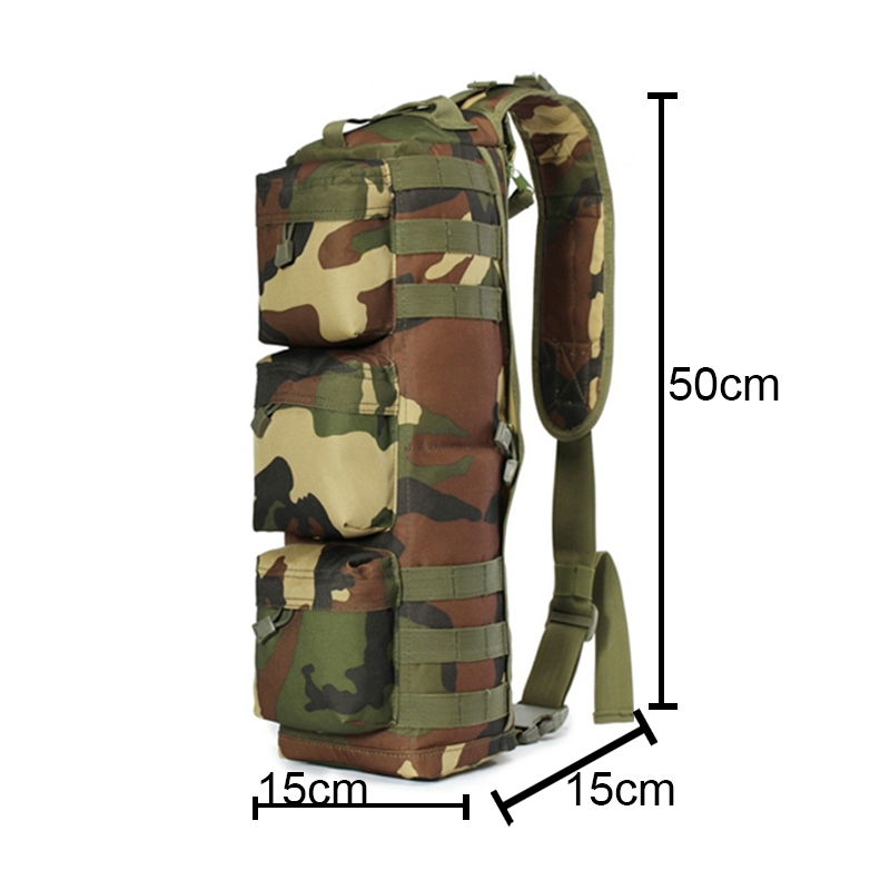 Sac à dos de l'armée militaire sac à bandoulière Camouflage de voyage durable