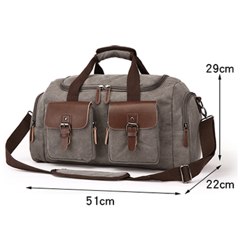 Sac de sport extra large Canvas Weekend Outdoor Sport