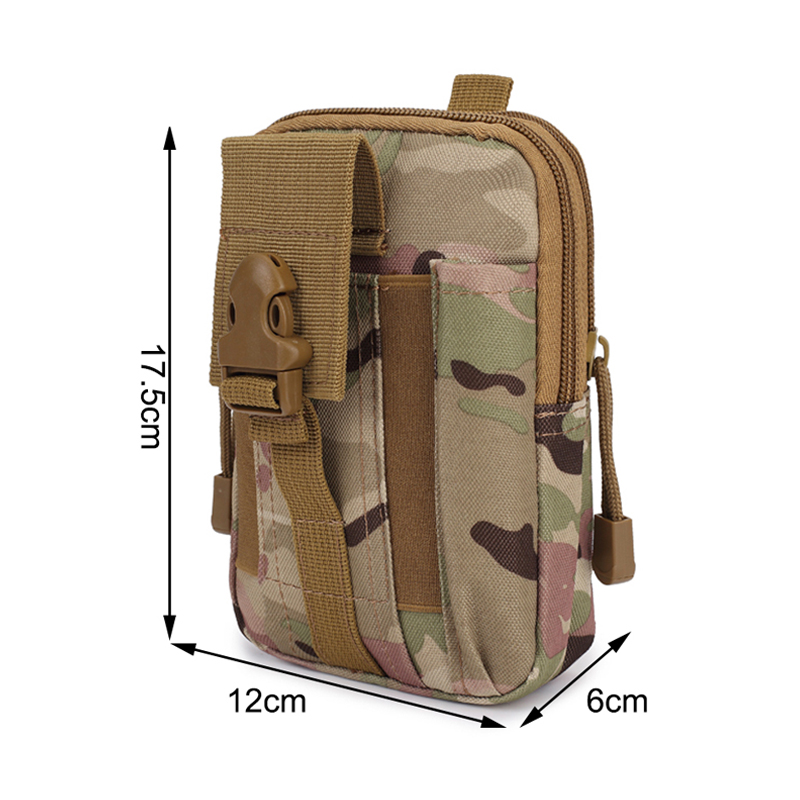 Sac de ceinture tactique pochette de portefeuille militaire en plein air