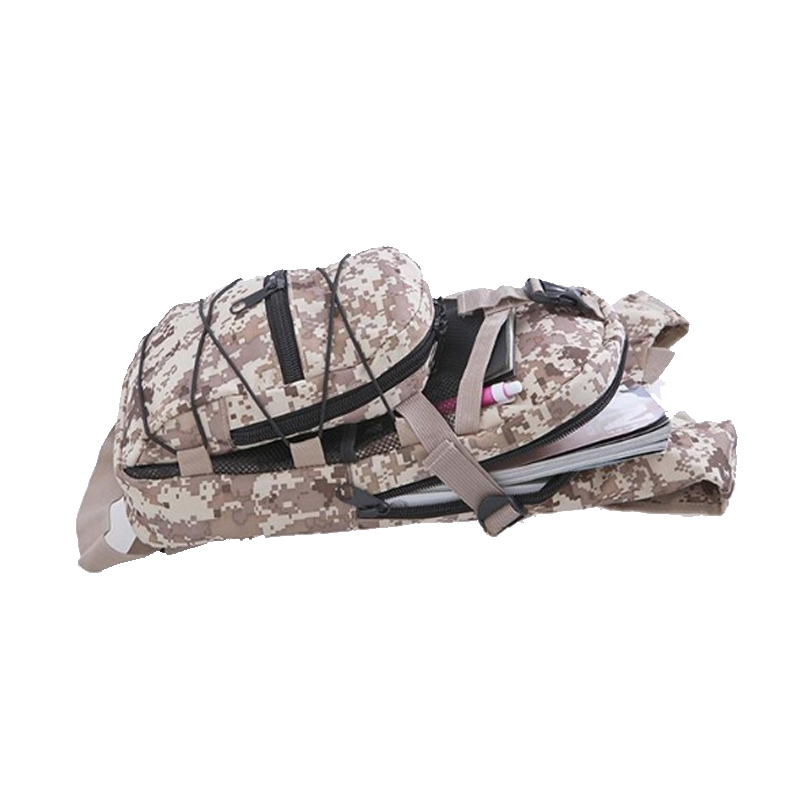 Grand sac à dos d'alpinisme de trekking de camouflage d'eau tactique militaire