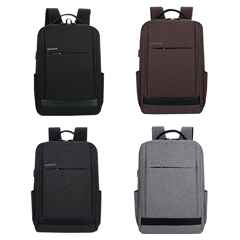 Sac à dos pour ordinateur portable professionnel étanche USB anti-vol personnalisé