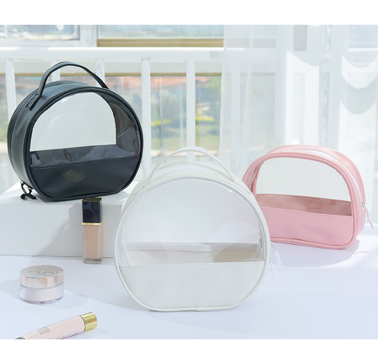 Organisateur Femmes Trousse De Toilette Étanche Clair TPU Cosmétique Sac