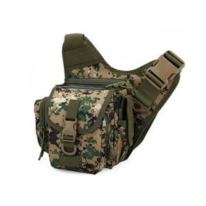 Sac de selle de camouflage de messager de voyage de moto tactique militaire