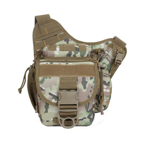 Sac de caméra tactique militaire de selle de moto d'épaule d'hommes