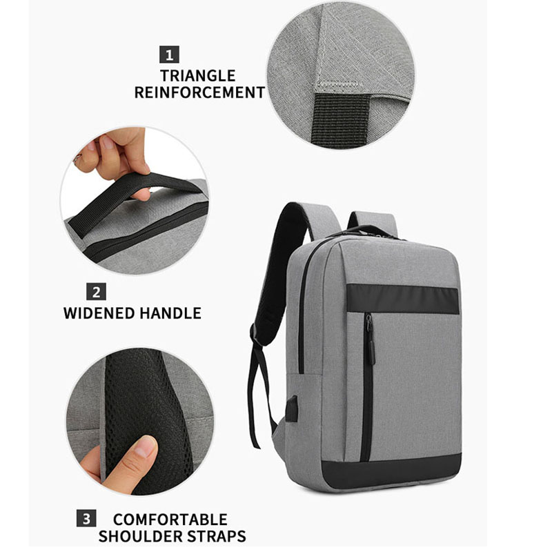 Sac à dos pour ordinateur portable antivol pour entreprise de voyage étanche usb intelligent