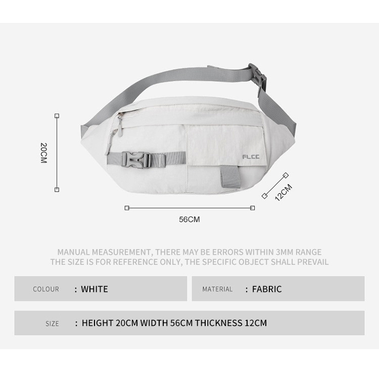 Sac de taille sportive multifonctionnel de course Fanny Pack